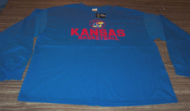Kansas University Jayhawks Basketball Long Sleeve T-SHIRT 2XL Xxl New w/ Tag - £19.32 GBP