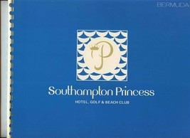 Southampton Princess Hotel Booklet Pembroke Bermuda Waterlot Inn - $67.32