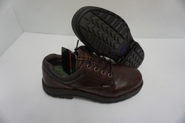 Wolverine work shoes steel toe exert brown size 9 us men - £92.60 GBP