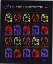  Spooky Silhouettes Sheet of 20 Forever Stamps - MNH - £13.17 GBP