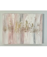 Large Abstract Mixed Medium Painting (Acrylic/Gold Foil) - £274.64 GBP