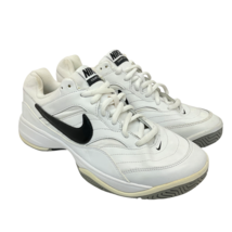 Nike Men&#39;s Low Court Lite Athletic Tennis Sneakers 845021-100 White Size... - £45.29 GBP