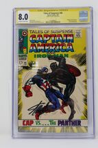 Marvel 1968 Tales of Suspense #98 Signed by Stan Lee CGC 8.0 Black Panther - $1,799.99