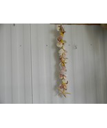 Vintage Hanging Seashell Decorative &#39;clam cluster&#39; 24&quot;L clamshells &amp; sta... - £8.95 GBP