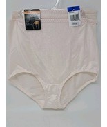 Bali X372 Tummy Solutions Lace Panel Shaping Brief Light PINK 2-Pack XL NEW - €13,57 EUR