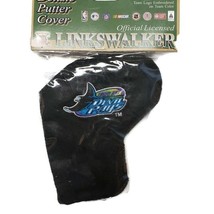 MLB Tampa Bay Devil Rays Deluxe Putter Cover Embroidered Logo Black - £5.88 GBP