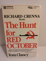 Audio Cassette The Hunt for Red October Tom Clancy Richard Crenna 1985 Untested - £8.84 GBP