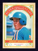 New York Mets Gregg Jefferies 1989 Nissen Bread #11  ! - £1.00 GBP
