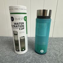 Grayl Quest 16oz Grey Water Filtration Cup With Green Trail Filter - Col... - $79.99