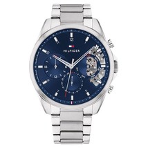 Orologio Tommy Hilfiger Uomo Analogico Quarzo 1710448 Acciaio Inox Quadrante ... - £101.53 GBP