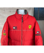 Vintage Tommy Hilfiger Ferrari Racing Limited Edition Down Puffer Jacket... - $1,015.52 CAD