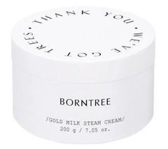[BORNTREE] Gold Milk Steam Cream - 200g Korea Cosmetic - £18.66 GBP