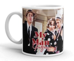 My Man Godfrey 11oz Glossy Coffee Mug | Classic Hollywood | Carole Lombard - £11.33 GBP
