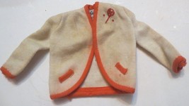 Barbie &amp; Midge Fashion Clothes Tennis School Sweater Vintage 1960s clothing - $13.99