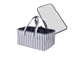 NEW ~ Baby Diaper Caddy Organizer - Portable w/ Changing Mat - £3.58 GBP