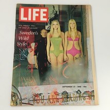 VTG Life Magazine September 27 1968 Carl Fredrik Reuterswärd Cover, Newsstand - £14.95 GBP