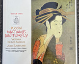 Puccini: Madame Butterfly Victoria De Los Angles SCL-3604 Angel 3 LP Box... - $14.52