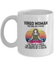 Coffee Mug Funny Virgo Woman The Soul Of A Witch  - £11.82 GBP
