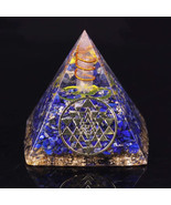 Sri Yantra Lapis Lazuli Crystal Pyramid - $147.80 CAD
