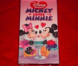 Disney Presents Mickey Loves Minnie 1996 Family Kids Children VHS Movie ... - £7.07 GBP