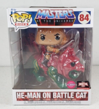 Funko Pop! RidesHe-Man on Battle Cat” #84 Flocked~Target Limited Edition... - £19.40 GBP