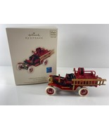 Hallmark 1908 Ford Model T Fire Brigade Light Car Collection Christmas O... - $27.06 CAD