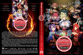 DVD Seven Mortal Sins Nanatsu no Taizai (Epi 1-12 End) + 19 ONA - English Dubbed - £15.97 GBP