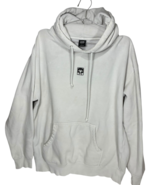 Obey Icon white long sleeve pull-over hooded sweatshirt size L - €27,78 EUR