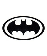 Highly Reflective Black Batman Fire Helmet Decal Sticker window laptop - £2.62 GBP+