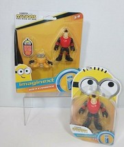 Imaginext Minions The Rise Of Gru Bob &amp; Svengence Figure Set Ages 3-8 New - £10.19 GBP