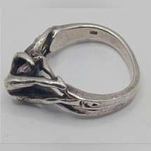 Sterling Silver 925 Kama Sutra Ring 8.5 - £50.25 GBP