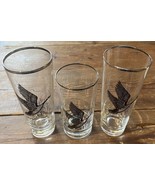 Set Of 3 Vintage Federal Glass Canada Goose Glasses - 2 Highball &amp; 1 Tum... - $22.84 CAD