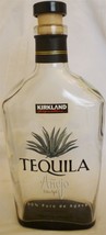 EMPTY COLLECTIBLE TEQUILA BOTTLE ANEJO EXTRA AGED KIRKLAND BRAND A - $4.00