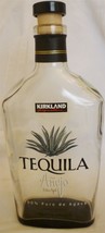 EMPTY COLLECTIBLE TEQUILA BOTTLE ANEJO EXTRA AGED KIRKLAND BRAND A - £3.14 GBP