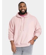 Men's Fleece Hoodie Size XXL Goodfellow & Co Fresco Pink - $19.99