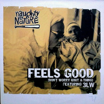 Naughty By Nature Feels Good 12&quot; Ep Vinyl Mint Uk Import 3LW Tony Toni Tone - £13.37 GBP