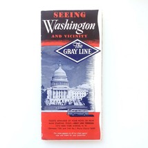 1949 Seeing Washington The Grayline Sightseeing Tour Travel Brochure - £19.38 GBP