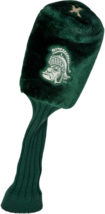 VTG Michigan State University Sparty X Club Knit/Plush Green Golf Head C... - €13,15 EUR