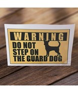 Charming and Funny Guard Dog Chihuahua Decal - Ideal for Laptops, Vehicl... - $4.46