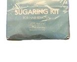 WaxKiss 100% Natural Sugar Wax Hair Removal Kit New - $18.95