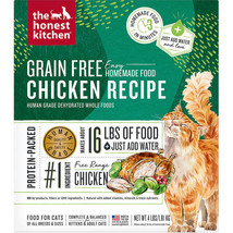 Honest Kitchen Cat Grain Free Dehydrated Chicken 4Lb - £74.34 GBP