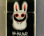 Creepy Crazy Bunny Flip Top Dual Torch Lighter Wind Resistant - $16.78
