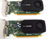 LOT OF 2 Nvidia Quadro K420 2GB DDR3 Graphics Video Card 786032-001 - £20.06 GBP