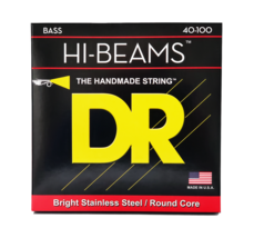 DR Strings Hi-Beam Stainless Steel Bass Strings Light 40-100 - $26.99