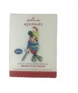 Hallmark  Keepsake Ornament2013 Disney Mickey Brave Little Tailor Christmas - $16.66