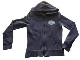 Harley Davidson Womens Zip Up Hoodie Jacket S Motorcycle Biker Rider Chi... - $18.70