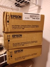 3 Genuine EPSON T6230 Cleaning Cartridge Factory Sealed For Stylus Pro GS6000 - $58.41