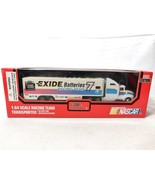 Racing Champions Geoff Bodine #7 NASCAR Exide Team Transporter 1995 - £13.07 GBP