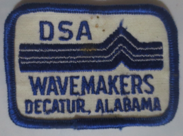 DSA Wavemakers Decatur, Alabama Patch 3 X 2 inches - £0.79 GBP