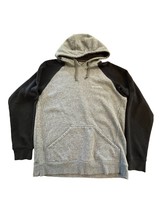 Columbia Gray Hoodie w Black Sleeves Size Small - £9.83 GBP